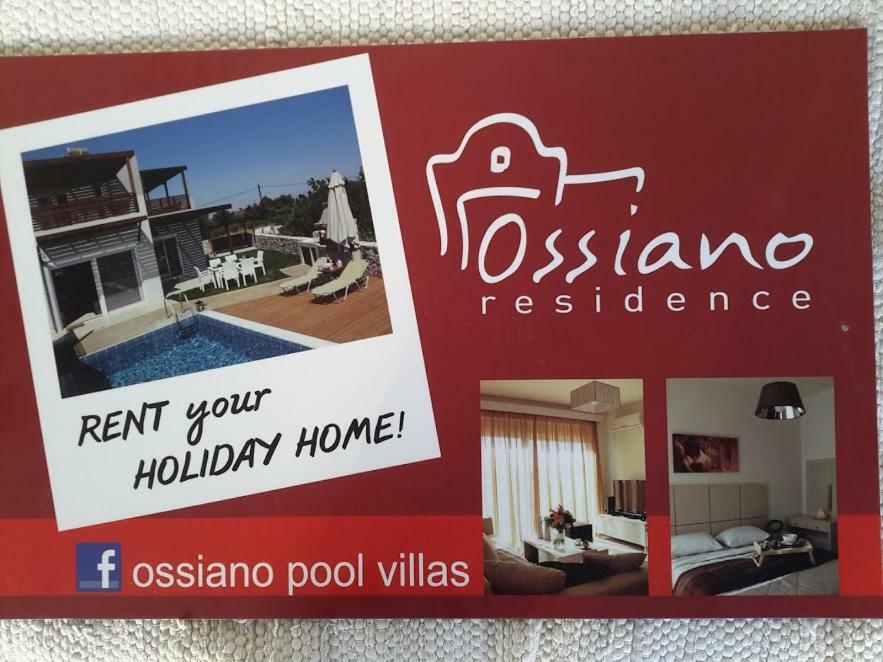 Οssiano Pool Villas Haraki Esterno foto